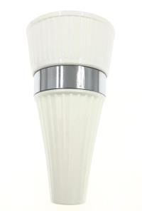 14 CM LİZ ZARİF BEYAZ-KROM AYAK